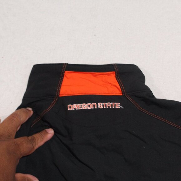 Nike Team Black Men Jacket Oregon State Mock Neck Size Medium - Picture 7 of 9